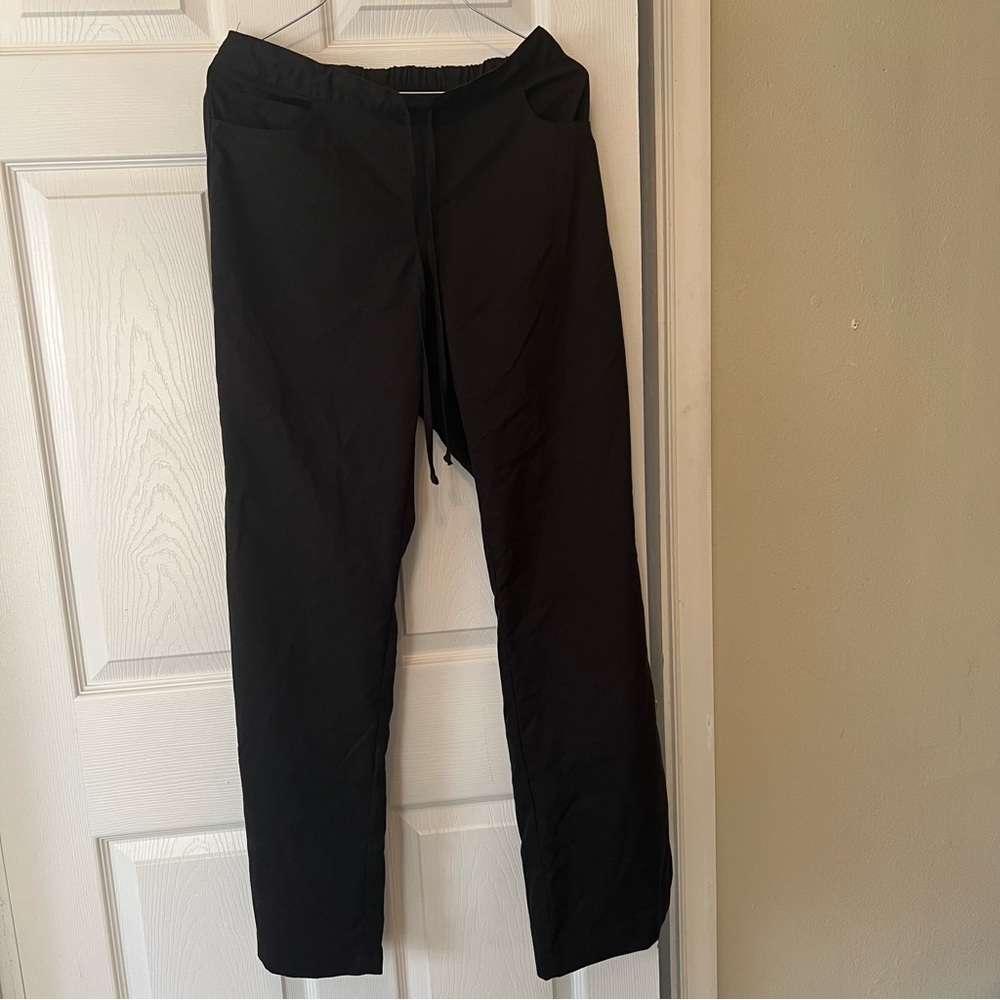 Womens greys anatomy black scrubs size Small Tall